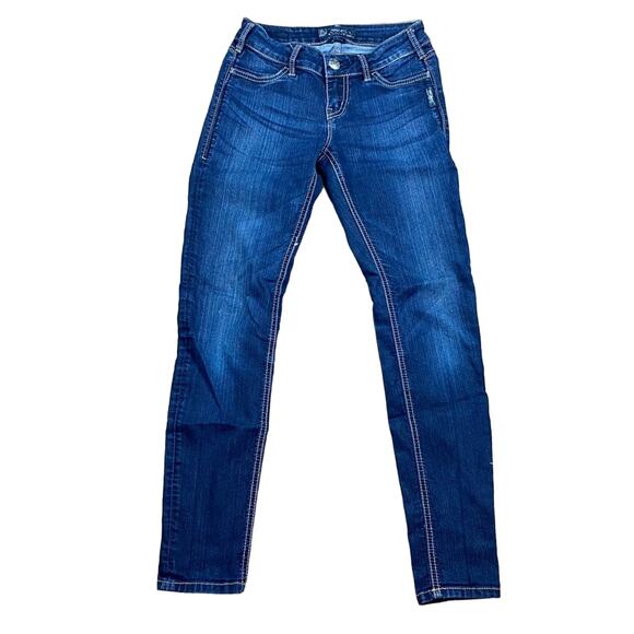Silver Jeans Denim - Silver Jeans Suki Y2K Jeggings Sz 26 Dark Wash